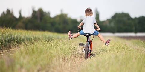 On your bike, hay fever